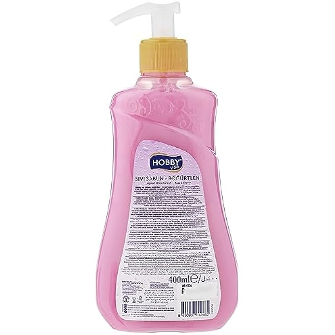 Hobby BLACKBERRY LIQUID HANDWASH SOAP | ANTI-BACTERIAL & SKIN-FRIENDLY PH VALUE | MOISTURIZING GLYCERIN SOAP | 400ML - Image 3